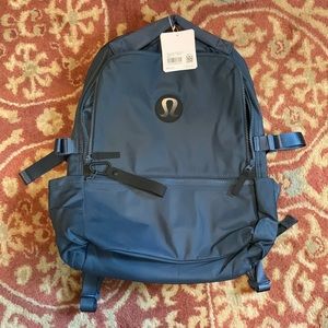 NWT lululemon New Crew Backpack 22L Iron Blue